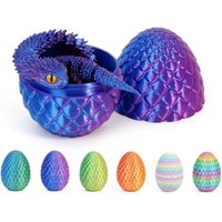 3D Printed Model 3D Eyes Snake with Eggs Cool Eyes Multi-Jointed Removable Living Room Home Decor Accessories Desk Decoration