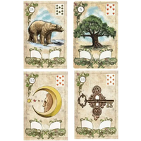 Tarot Oracle Cards Old Style Lenormand Oracle Card Game Tarot Card Party Supplies Divination Board Game Tarot Cards For Begginer