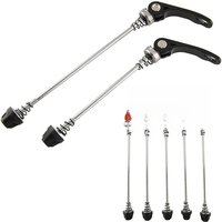 AliExpress NONE Bicycle Quick Release Skewers Qr Lever Fast Closing Draw Bike Front Axle Rear Wheel Clamp Hub Aluminum Alloy Shaft Mount