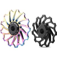 AliExpress West Biking WEST BIKING Mountain Bike Rear Derailleur CNC Pulley Wheel 11T 13T Ceramic Bearing Road Bike Rear Shifter Switch Rollers Parts