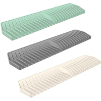 35x9 cm Silicone Tableware Cushion Anti Slip Sink Tray Kitchenware Protection Mat Dish Drying Cushion Pad Storage Sink Drain Mat