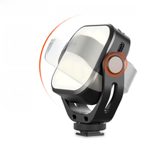 VIJIM VL66 360° Rotatable LED Video Light With Cold Shoe Built-in 2000mAh Battery 3200k-6500k Fill Light Camera Photography