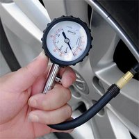 AliExpress NONE 100Psi Car Tyre Air Pressure Tester High-precision Long Tube Tire Gauge Meter For Auto Motorcycle Truck Bike Measurement Tools