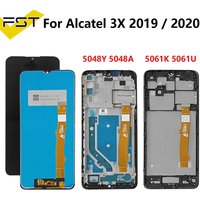 For Alcatel 3X 2020 LCD 5061K 5061U 5061 LCD Screen Touch Display Assembly For Alcatel 3X 2019 5048 5048Y 5048A 5048I 5048U LCD