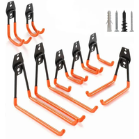 AliExpress NONE Bicycle Garage Heavy Storage Hook Warehouse Hardware Strong Load-Bearing Small/Medium Square Hook Tool Storage Wall Metal Hook