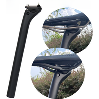 AliExpress ELITA ONE ELITAONE MTB Carbon Seat Post Offset 20mm 25.4 27.2 30.9 31.6mm Mountain/Road Bike Seatpost 350-450mm Light 150g