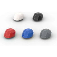 MOC 10PCS 16497 Imperial Officer Cap Building Blocks Headgear Wars Hoth Soldiers Hat Bricks Particle Toy Children Birthday Gifts
