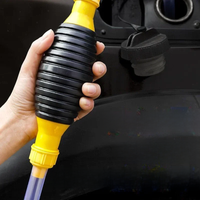 Hand Fuel Pump Car Fuel Tank Sucker Oil Transfer Fuel Pump Petrol Diesel Liquid Manual Pump Fuel Saver for Gas Gasoline