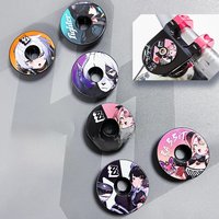 AliExpress NONE KRSEC ZZZ Headset Top Cap Bike Aluminum Alloy Light Stem Cap Compatible with All Road MTB 1-1/8' Fork Steerer