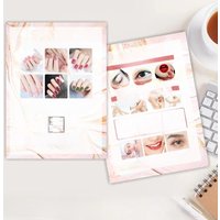 500PCS A6 A5 SIZE Customized Flyers Free Design Paper Printing Business Marketing Advertising Flyer For Business