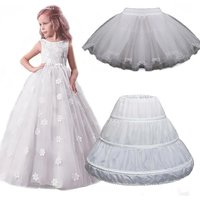 Flower Girls Petticoat Underskirt Cosplay Party Children kids Enfant Fille Lolita Ballet Tutu Skirt Enaguas Sottogonna Mini