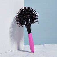 3D Round Hair Brushes Detangling Hairbrush Spherical Ball Brush 360° Round Styling Hair Brush Salon Heat Resistant Hair Combs