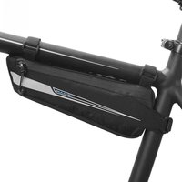 AliExpress sahoo Streamlined Bicycle Frame Triangle Bag Light Reflective Pouch MTB Road Cross Rail Pocket Cycling Carryings Top Tube Storage Bag