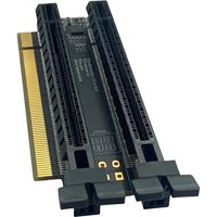 New PCI-Express 4.0 x16 1 to 2 Expansion Card Gen4 PCIe-Bifurcation x16 to x8x8 Graphics/Network/Capture Cards 20mm Spaced Slots