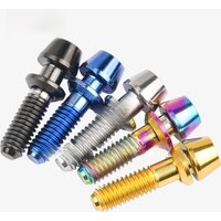 AliExpress Wanyifa Titanium Ti Bolt M4x15.3mm Taper Head with Washers Titanium Screws for Ritchey C260 Bicycle Stem