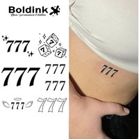 Seven Temporary Tattoo,Lasts To 15 Days New Technology Magic Waterproof Semi Permanent Sticker.