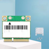 WiFi 6E 5374Mbps Mini PCI-E WiFi Card AX210 BT 5.3 Tri Band 2.4G/5G/6Ghz 802.11AX Wireless Network For Desktop/Laptop Win 10/11