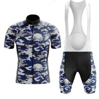AliExpress RAUDAX Camouflage Cycling Jersey Set for Men, Team Mountain Bicycle, Bike Clothing, Short Sleeve Suit, Training Breathable Race Uniform