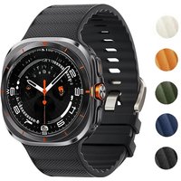 Official Silicone+Nylon Band For Samsung Galaxy Watch Ultra Strap 47mm Functional Sport Belt Bracelet Galaxy Watch 7 Ultra 47 mm