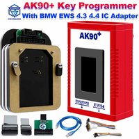 AK90+ For BMW AK90 Auto Key Programmer Key Code Read with EWS-4.3 4.4 IC Adapter For XPROG-M AK90 R270 EWS CAS 1995-2009
