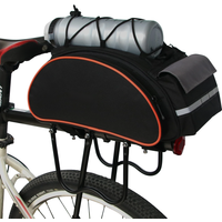 AliExpress NONE Lixada Bicycle Rear Seat Bag 13L Multifunctional Outdoor Cycling Rack Seat Bag Bike Rear Trunk Pannier Backseat Bag Handbag Bags