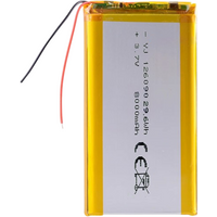 126090 Rechargeable 3.7V 8000mAh LiPo Battery for Power Bank, Ternary Lithium Polymer with Real Capacity 126090 29.6Wh