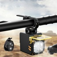 AliExpress cycle zone Bicycle Headlight Ultra Bright Rechargeable Wireless Remote Control MTB Bike Front Lamp for Night Riding Cycling Accessories