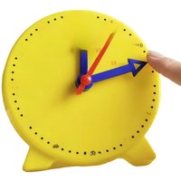 Children Montessori Clock Early Education Toys Hour Minute Second Cognition Colorful Clocks Toys Kids Time Teaching Aid