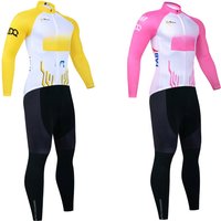 AliExpress EFAPEL New Yellow Cycling Jersey Winter 2025 UAE Team Bike Maillot Jacket Pants Set 20D Ropa Ciclismo Fleece Bicycle Clothing