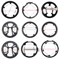 AliExpress FETESNICE MTB Road Bicycle Sprocket Protection Crankset Crank Guard Protector Bike Chain Wheel Ring Protective Cover 32 42 44 46 48 50 52T