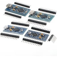 2Pcs/1pc Pro Mini 328 Atmega328P 5V 16MHZ 3.3V 8MHz ATMEGA328 Mini Pro ATMEGA328PB 328PB ATMEGA32U4 For Arduino Compatible Nano