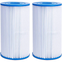 2pcs Pool Water Filter Cartridges Type A or Type C Filter Cartridge Pool Replacement Filter Cartridge for Swimming Pool
