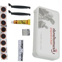 AliExpress NONE Lightweight Bike Tire Repair Kit - Rubber Patch Box for Quick & Easy Tube Patching, Multipurpose Cycling Repair Tools Included