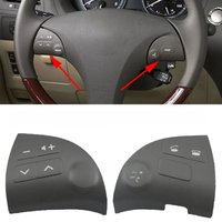 1pair Multifunctional Bluetooth Speaker Button Switch Cover For Lexus ES350 Steering Wheel Button 84250-33190