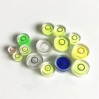 Precision Horizontal Bubble Bulls Eye Horizontal Spirit Level Bubble Inclinometer Green Bullseye for Diy Horizontal Measure Tool