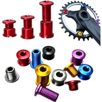 AliExpress GANOPPER M8 Mountain Bike Crankset Bolt for Single Double Triple Crank Chainring Screw MTB Road Chainwheel Fixing Nuts Bicycle Accessory