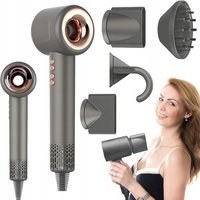 Professioneller Haartrockner 1600W Schnelltrocknend Negativ-Ionen-Haartrockner Friseursalon Persönliche Haarpflege Styling-Trockner mit Temperaturregelung