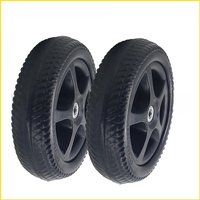 AliExpress NONE 2pcs 9x2 (55-134) Children's Tricycle Parts Rear Wheel Bicycle Wheels Baby's Wheelbarrow