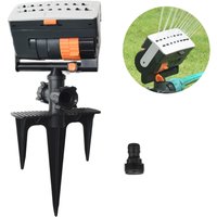 Lawn Sprinkler for Yard 16 Hole Automatic Oscillating Sprinkler Adjustable Water Flow Rate Water Sprinkler for Home Garden Lawn