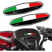 AliExpress NONE 2PCS Italy Flag Sticker 3D Emblem Badge Decoration Car Accessories Italian for Motobike Car Bike Truck