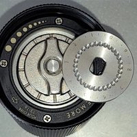 1pcs Timemore Manual Grinder Plate Parts For Chestnut C/c2/c3/c3s /slim/nano/G1 30clicks Per Circle DIY Parts