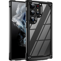 Rugged Heavy Duty Bumper Case For Samsung S25 S24 S23 S22 S21 Plus Ultra A54 A34 A14 A15 5G Hybrid Shockproof Armor Clear Cover