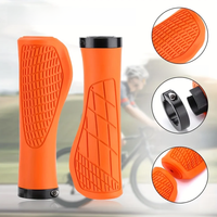 AliExpress NONE 1Pair Mountain Bike Handlebar Grips Anti-skid Comfortable Lockable Bicycle Grips Soft Rubber MTB Bike Grips Cycling Bike Parts