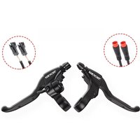 AliExpress NONE ZOOM E-Bike Electric Scooter Bike Brake Lever JULET / Square 2 Pin Magnetic With Bell For Bicycle Line Drum Brakes V / C Brake
