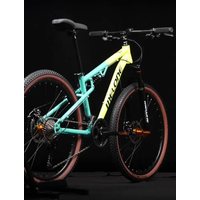 AliExpress Melone-Soft Tailed Mountain Bike Dual Shock Absorber Road Speed Drop Variable Speed, Adult Lightweight Mobility Bike, 24/26 Inch