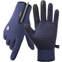 AliExpress Touchscreen Fleece Warm Gloves Outdoor Cycling Driving Waterproof Cold Gloves Windproof Non Slip Womens Men Winter Ski Glove