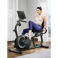 AliExpress MERACH Recumbent Exercise Bike for Home Smart tooth Exclusive App Connectivity LCD Heart Rate Handle Magnetic Recumbent Bike