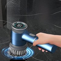 Electric Cleaning Brush Rechargeable Handheld Pot Multifunctional Wireless Dishwashing Brush Kitchen Portable Brush Pot