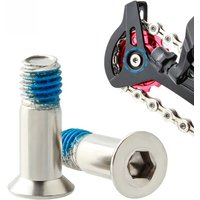 AliExpress MUQZI 2PCS Bike Stainless Steel M5 Jockey Screw Pulleys Bolt Rear Derailleur Guide Wheel Bolt MTB Road Cycling Parts