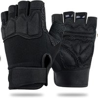 AliExpress NONE Half Finger Tactical Gloves Fingerless Gloves for Airsoft Shooting Hunting Hiking Cycling Driving Motorcycle Climbing 